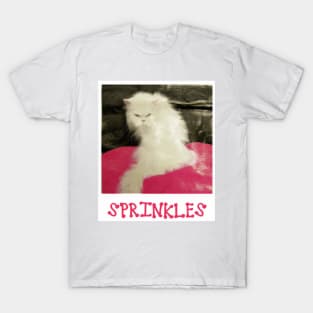 The Office - Angela's Cat Sprinkle - Funny T-Shirt - Dunder Mifflin Cat T-Shirt